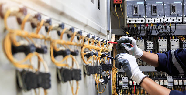 Professional Electrician technician working in Zebulon, NC